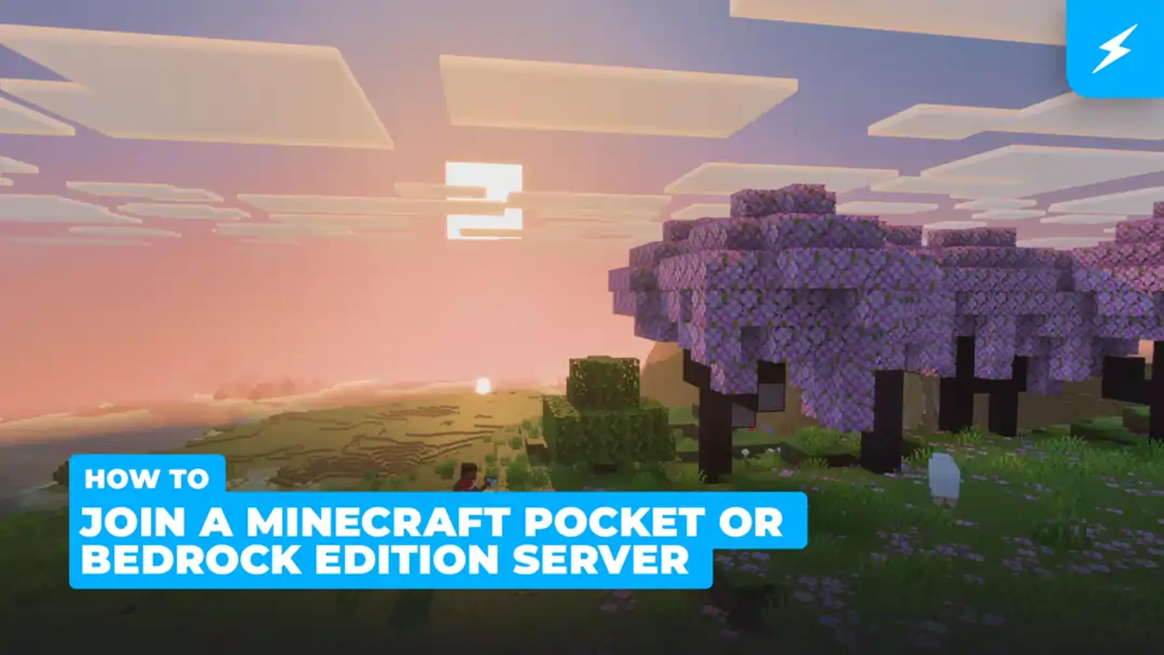 How to join a minecraft pocket or bedrock edition server