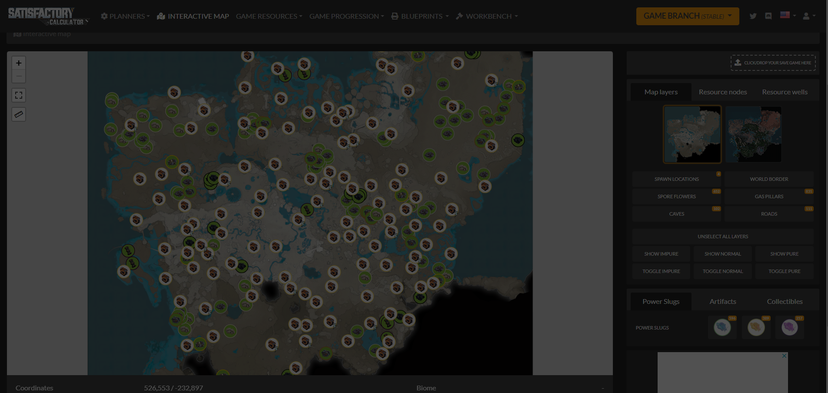 The Best Interactive Satisfactory Map