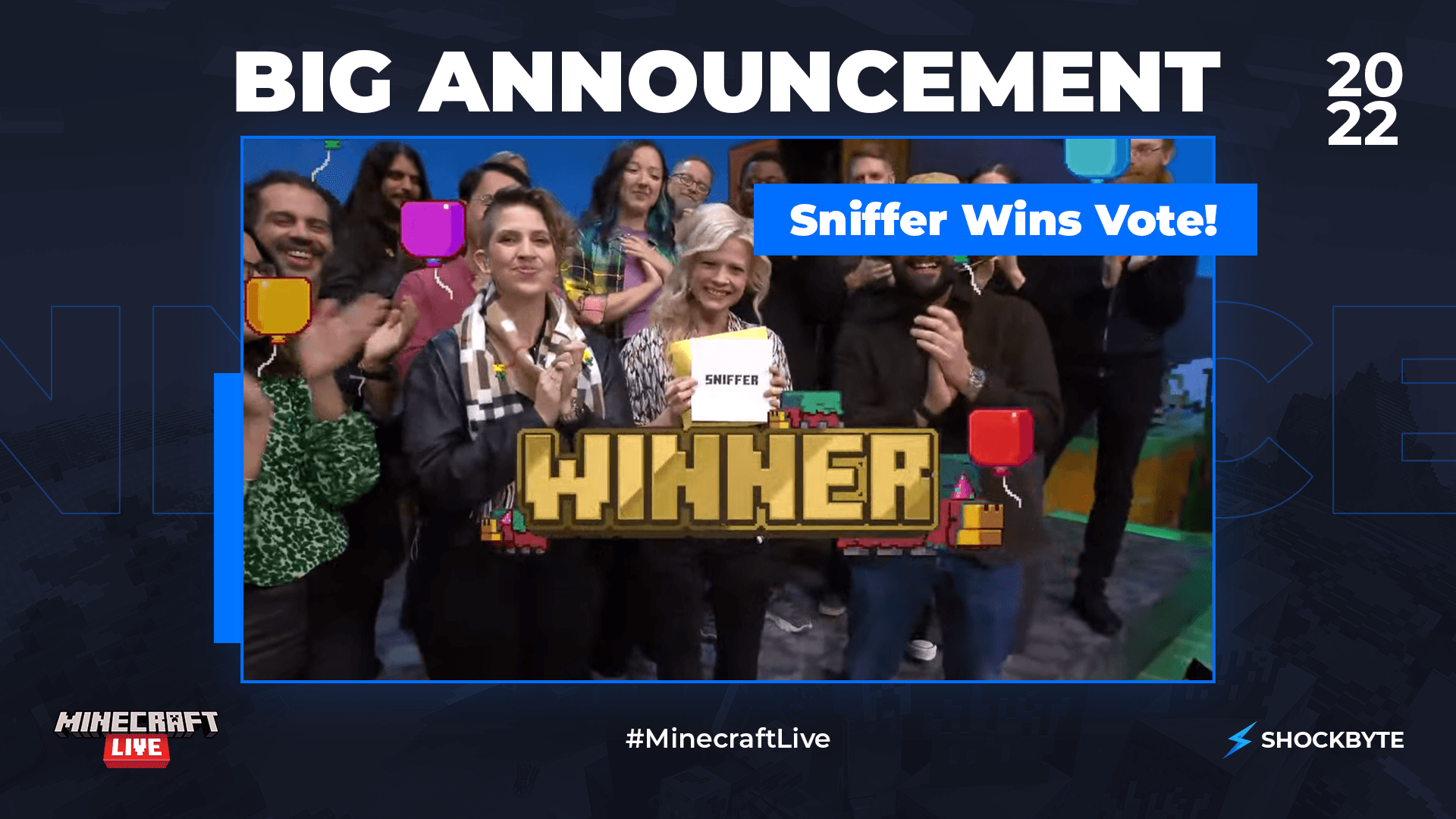 Minecraft Live Sniffer Mob Vote