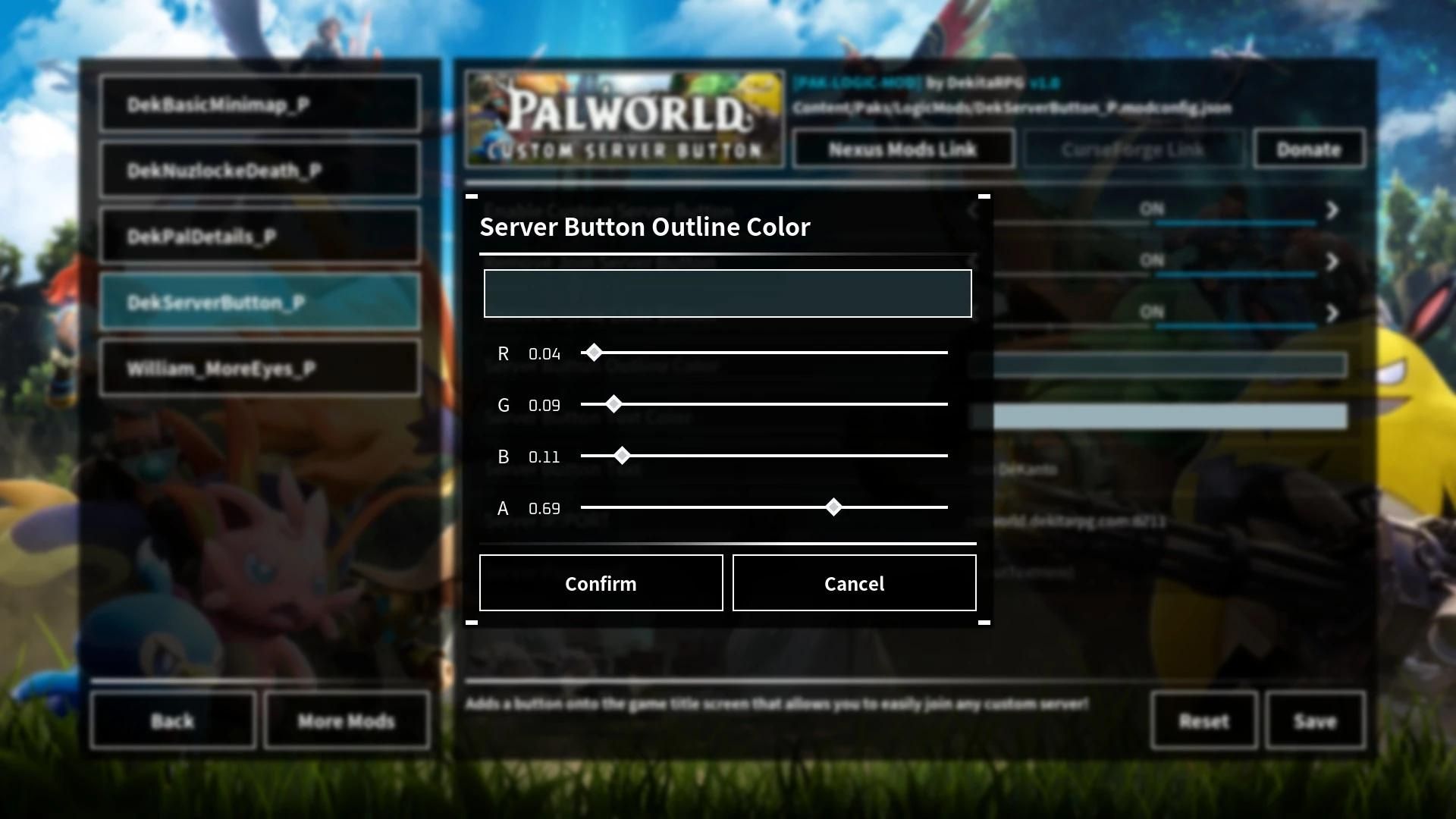 Palworld Mod UI Mod