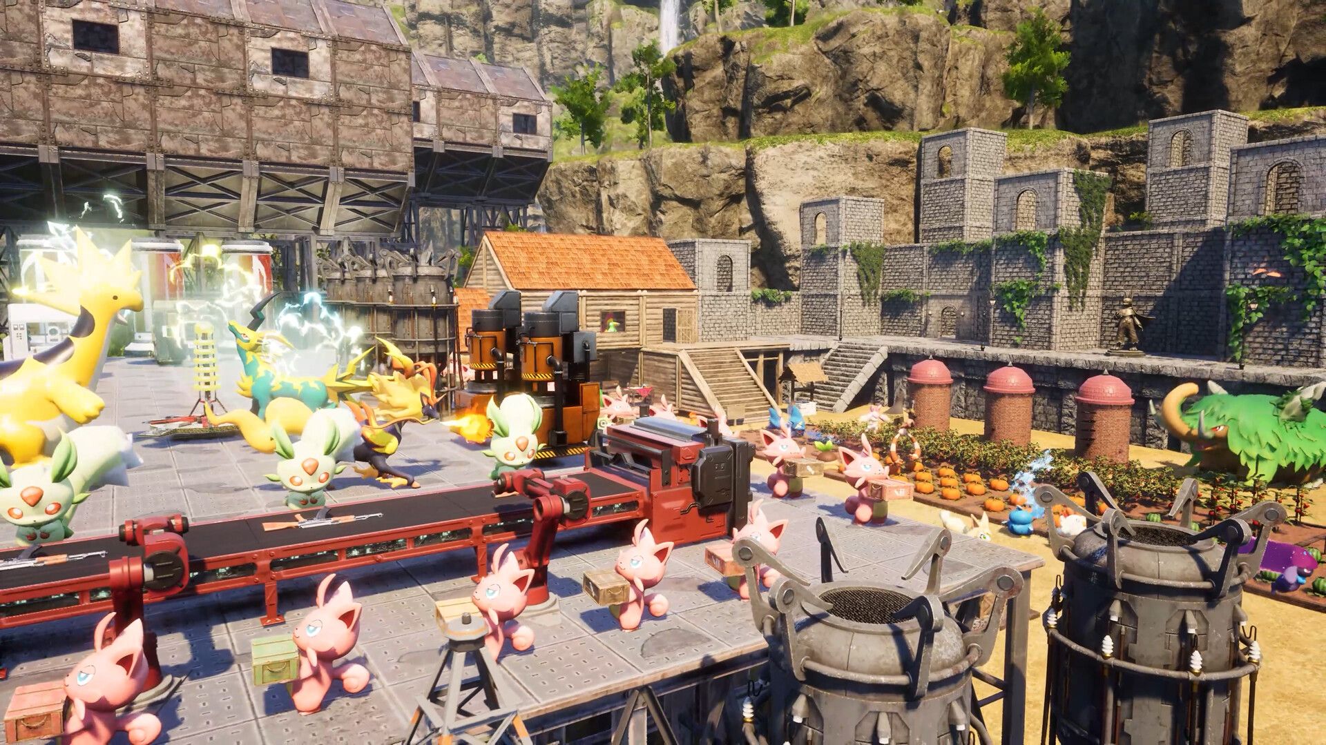 Palworld Pal Working