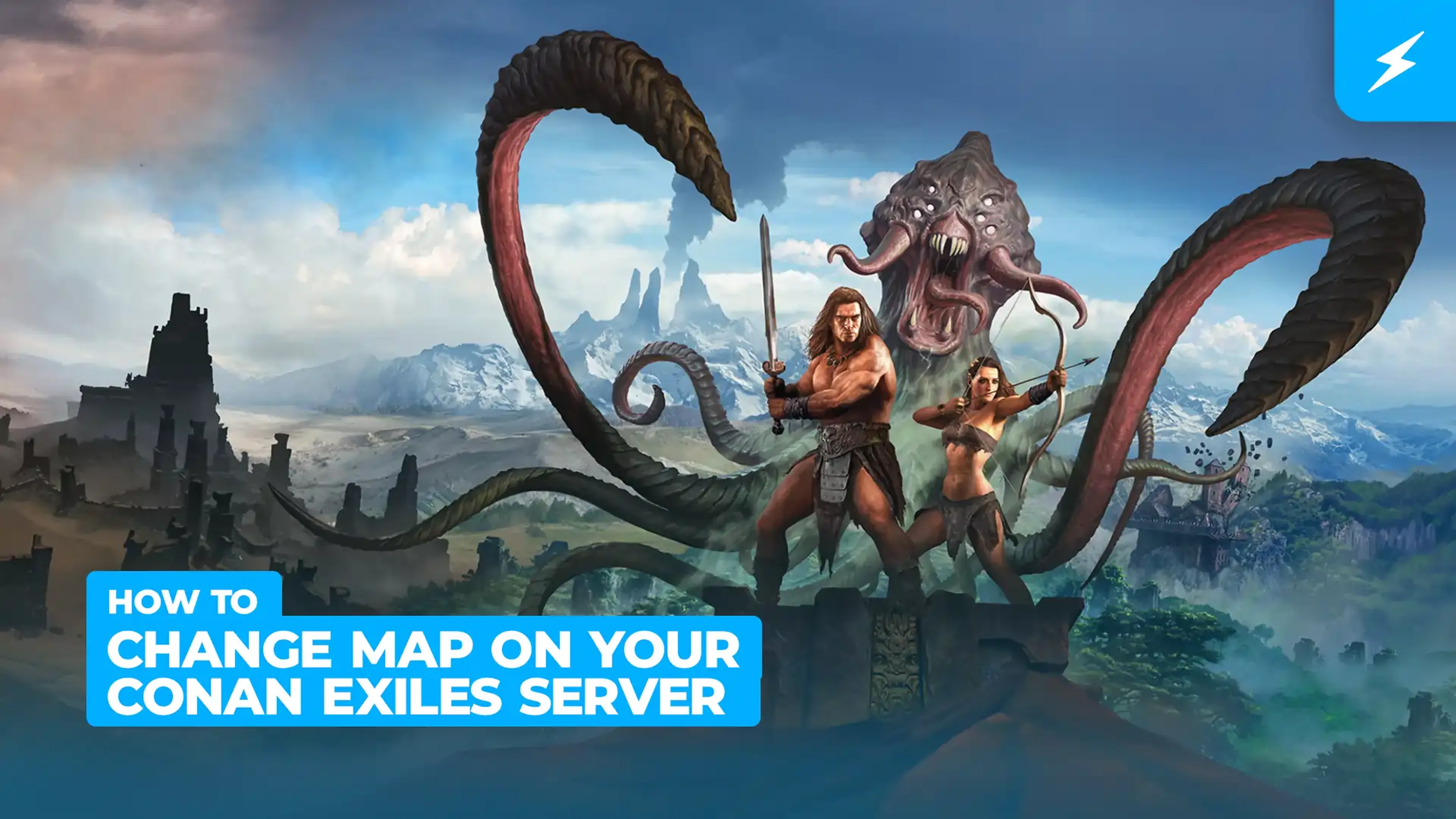 How to change map on your conan exiles server