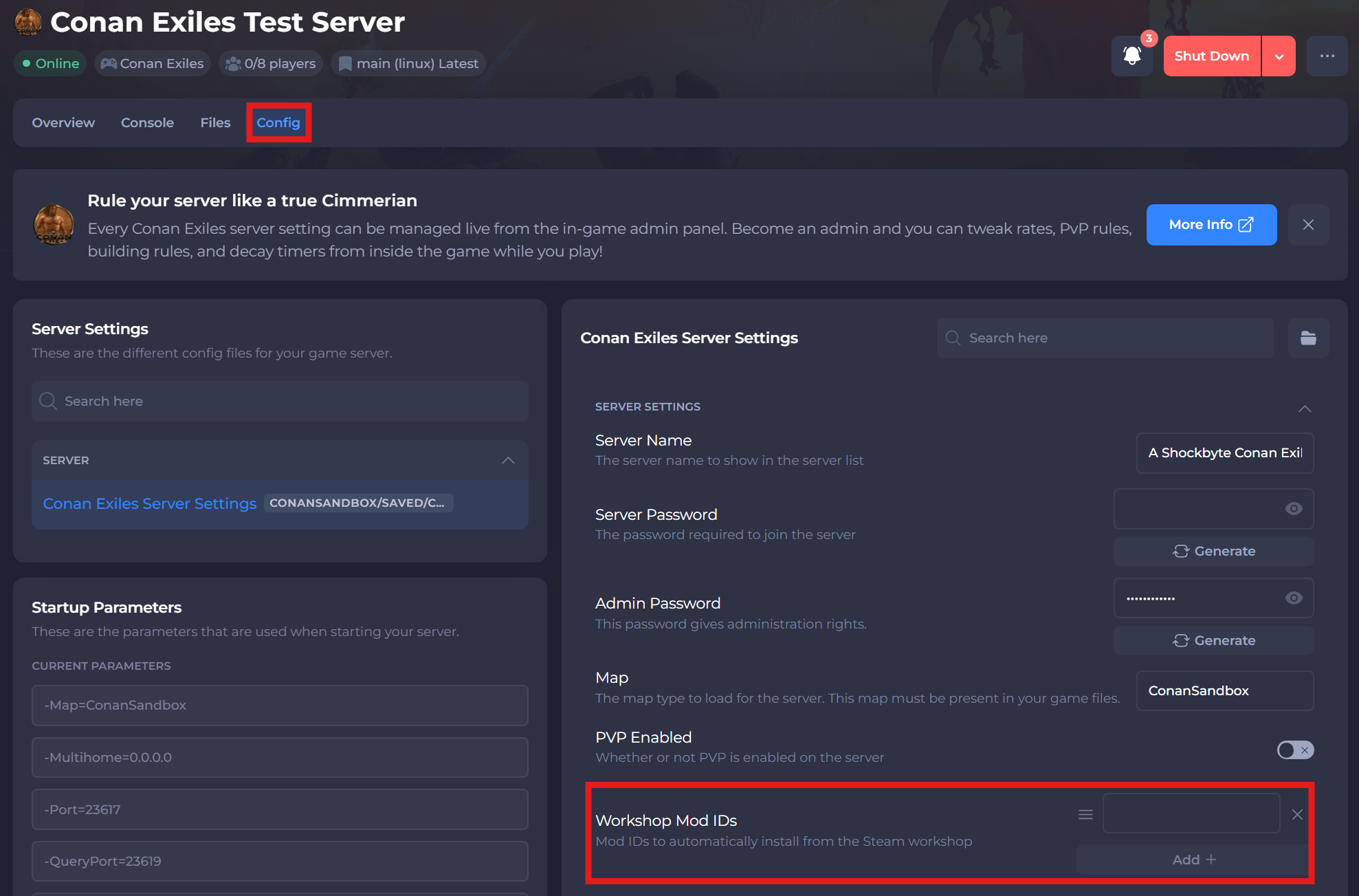 How To Install Workshop Mods To Your Conan Exiles Server | Shockbyte