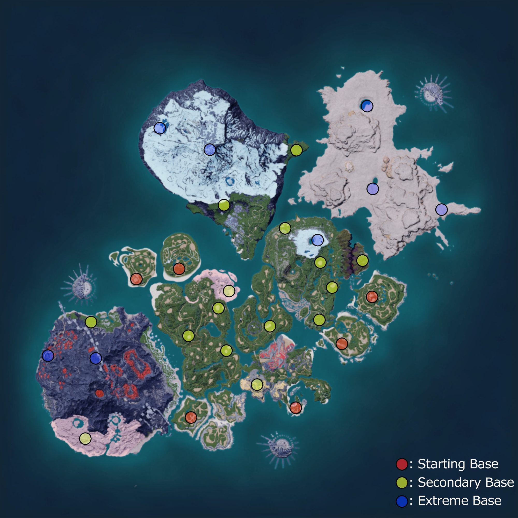 Best Palworld Base Locations Shockbyte
