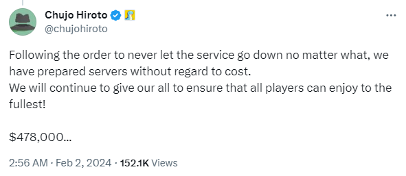 Chujo Hiroto Twitter