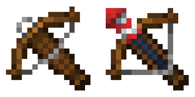 Minecraft crossbows