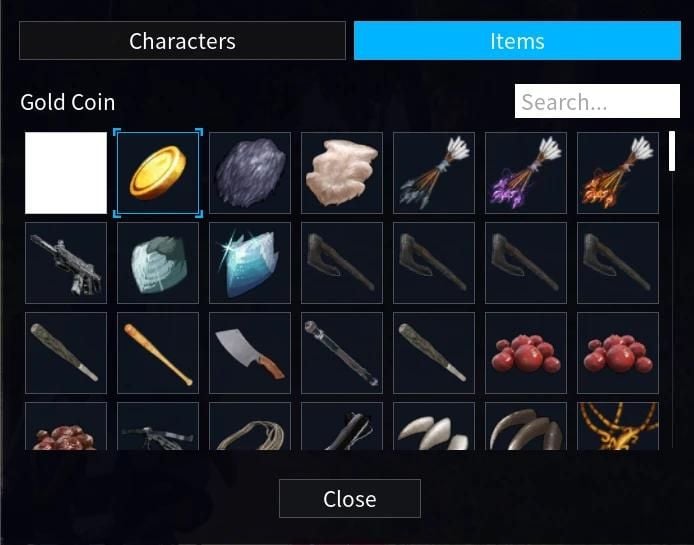 Palworld Creative Menu