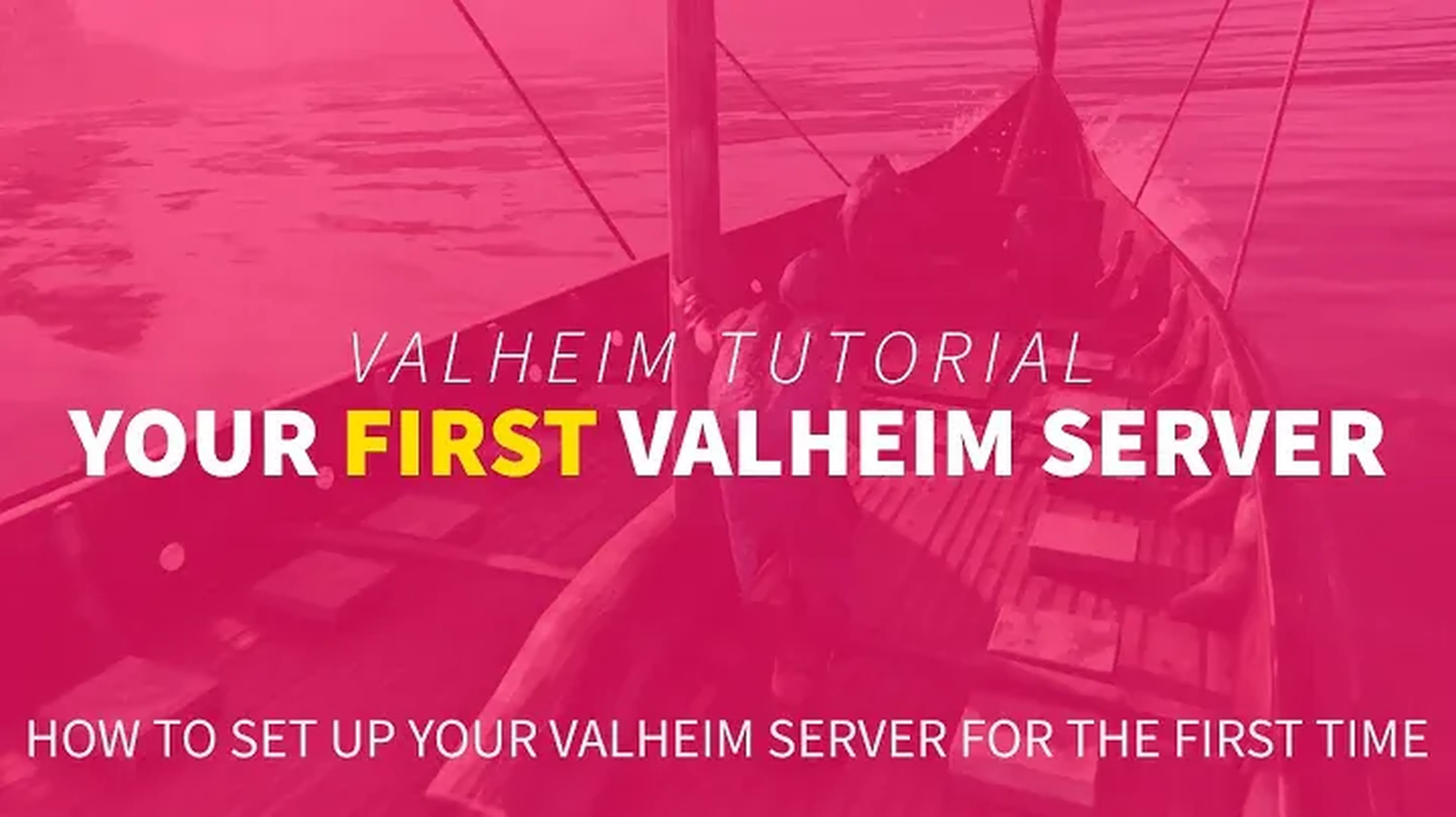 How To Start A Valheim Server