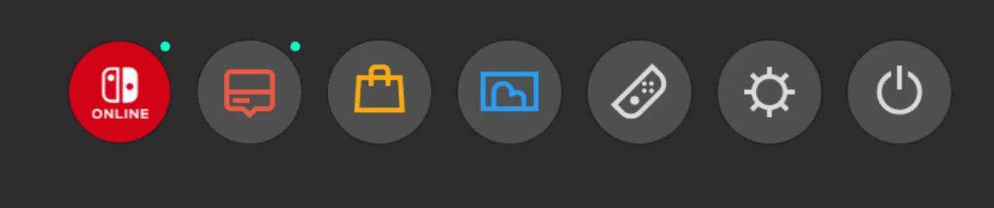 Navigating to System Settings on a Nintendo Switch console.