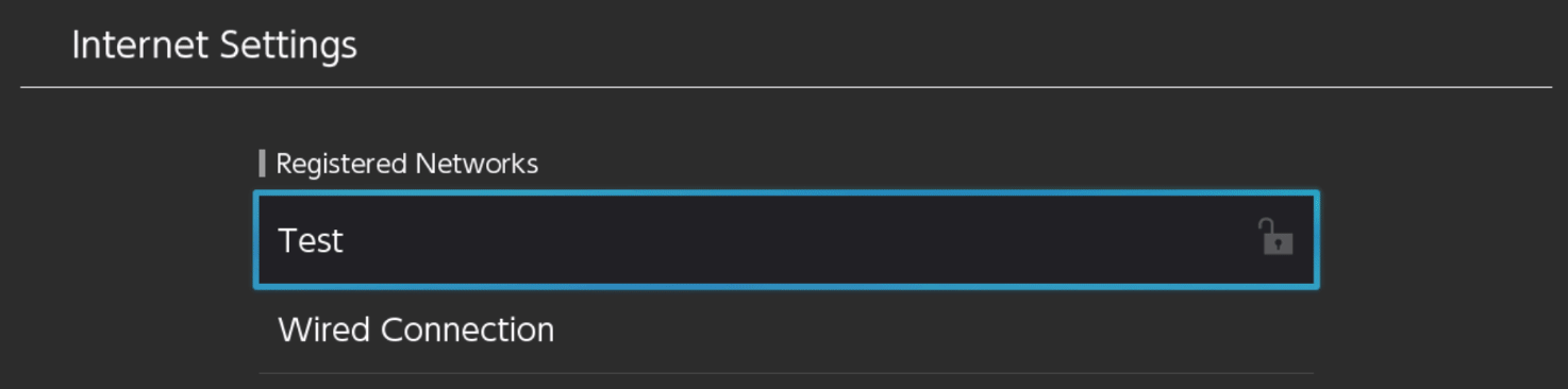 Changing DNS settings on a wifi network using the Nintendo Switch console.