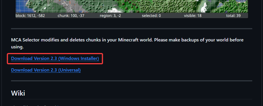 Click on the download link to begin downloading